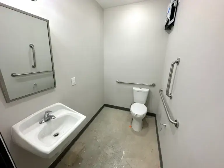 Bathroom at the commercial property of 3001 Ormes Street